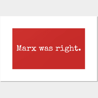 Marx was right. Posters and Art